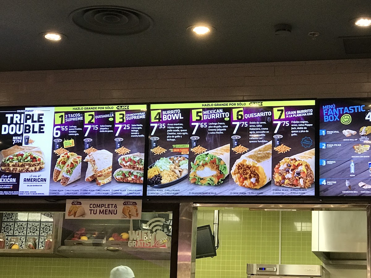 Menu Taco Bell-1